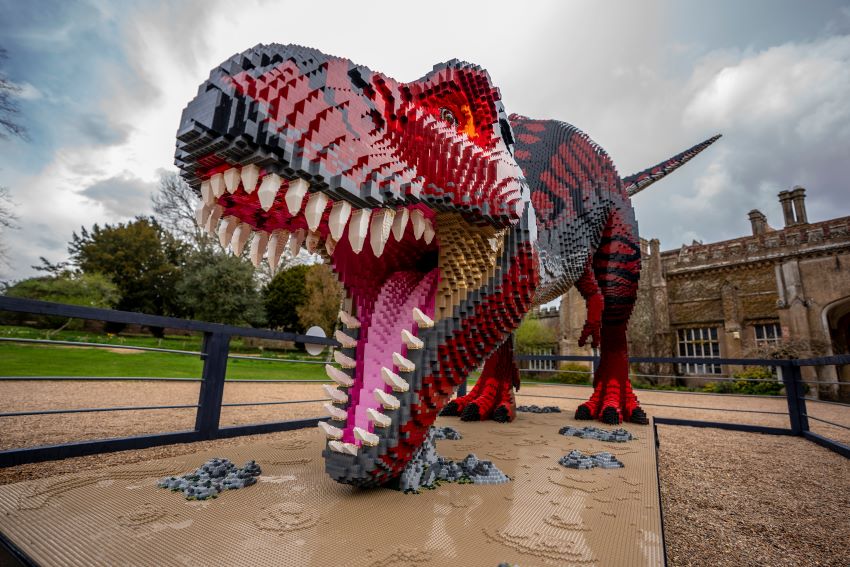 The 8-metre T-Rex at Marwell Zoo