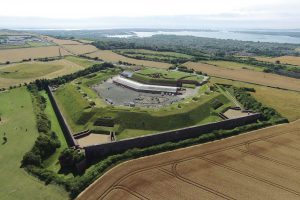 Aerial view of Fort Nelson