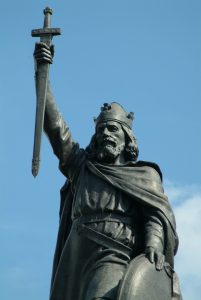 King Alfred statue