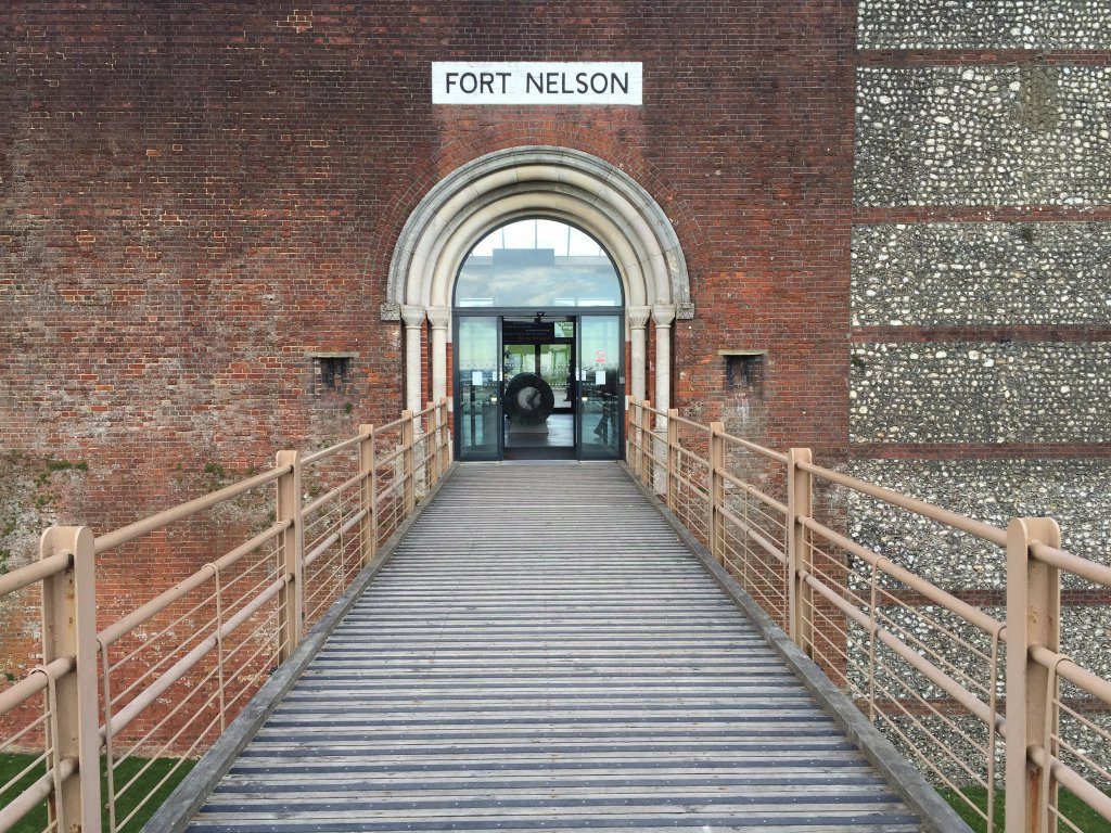 Entrance to Fort Nelson