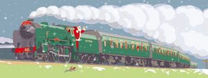 Santa Special at The Watercress Line