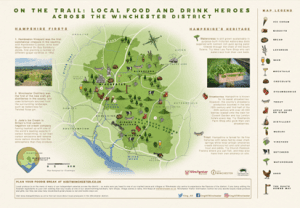 Local Food and Drink Heroes map